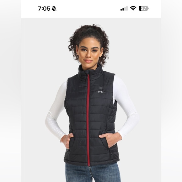 Ororo Women’s Puffer Heated Vest Size Small - Picture 8 of 12
